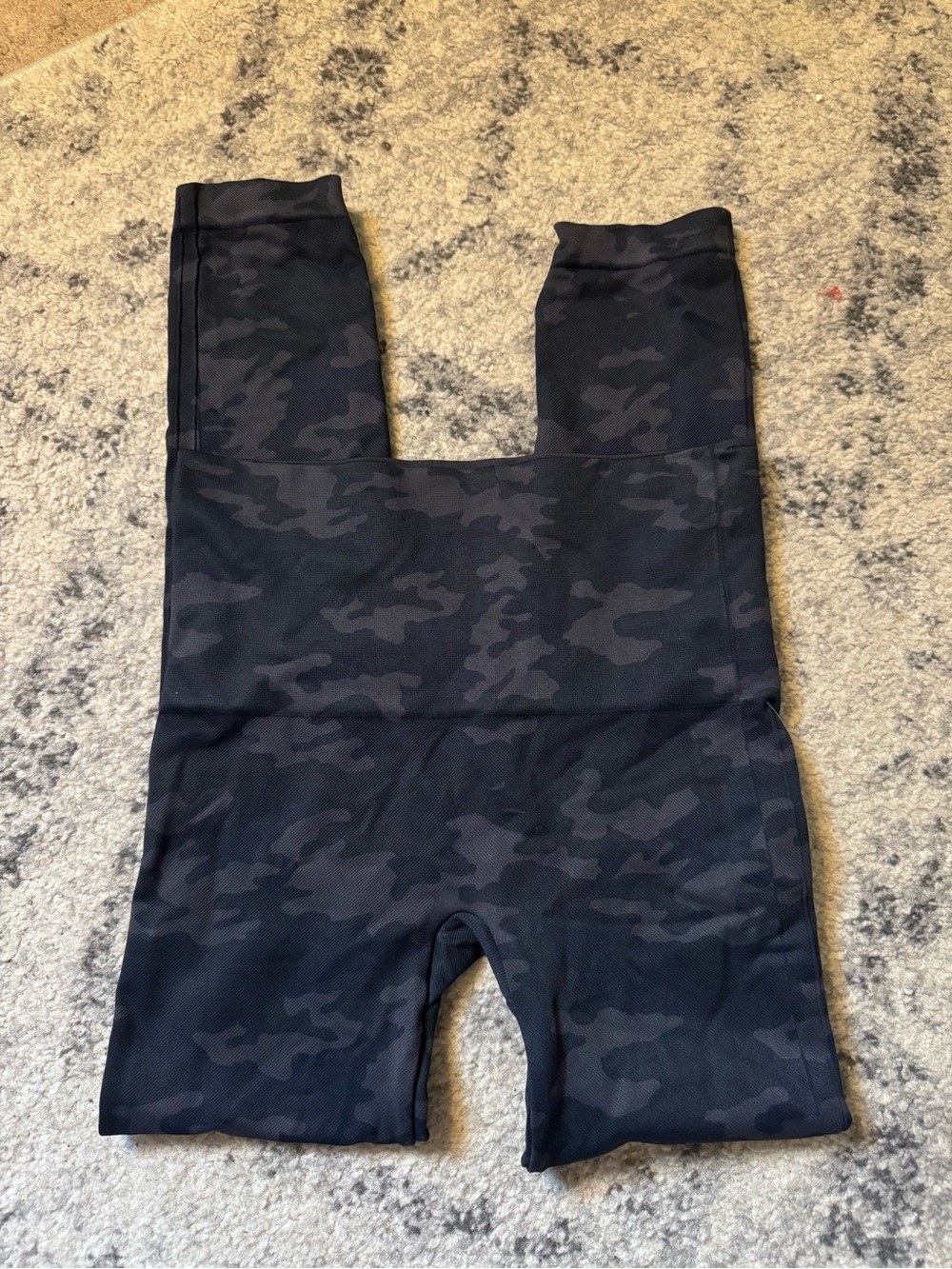 SPANX Black Camo Leggings